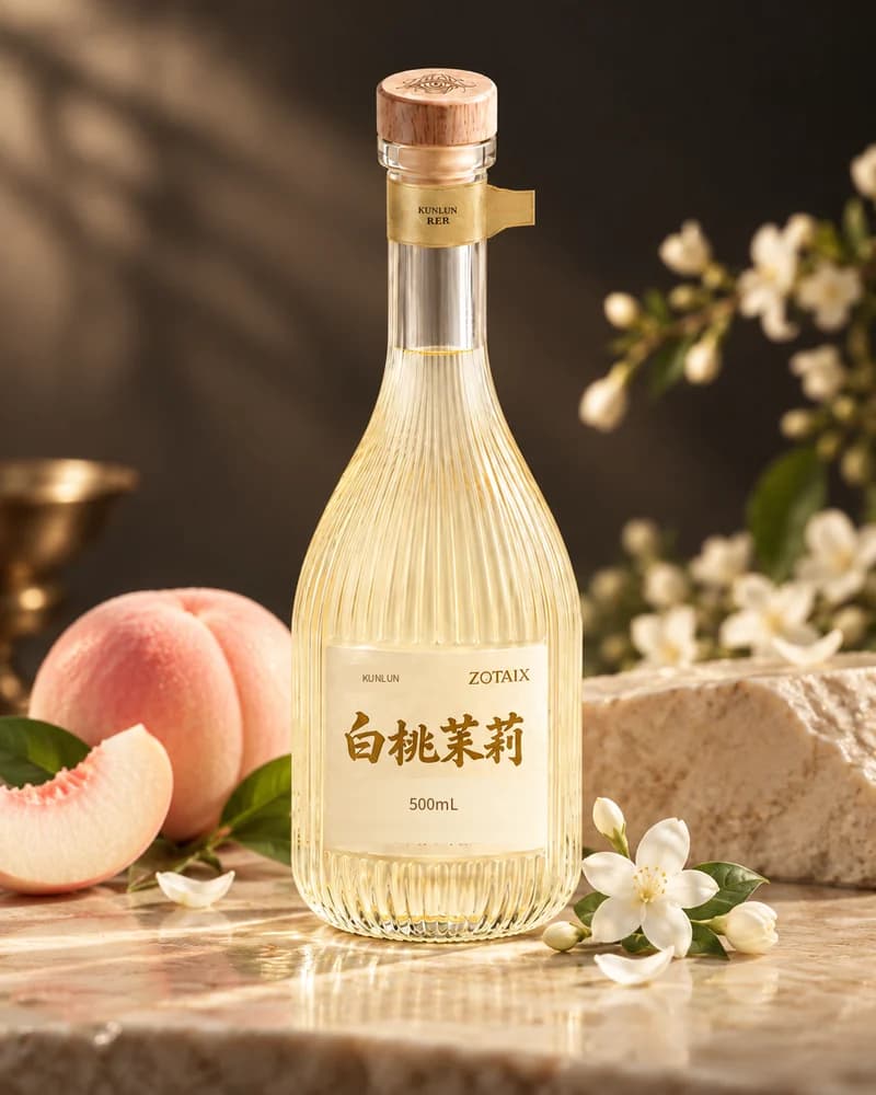 白桃茉莉 · 产品效果图