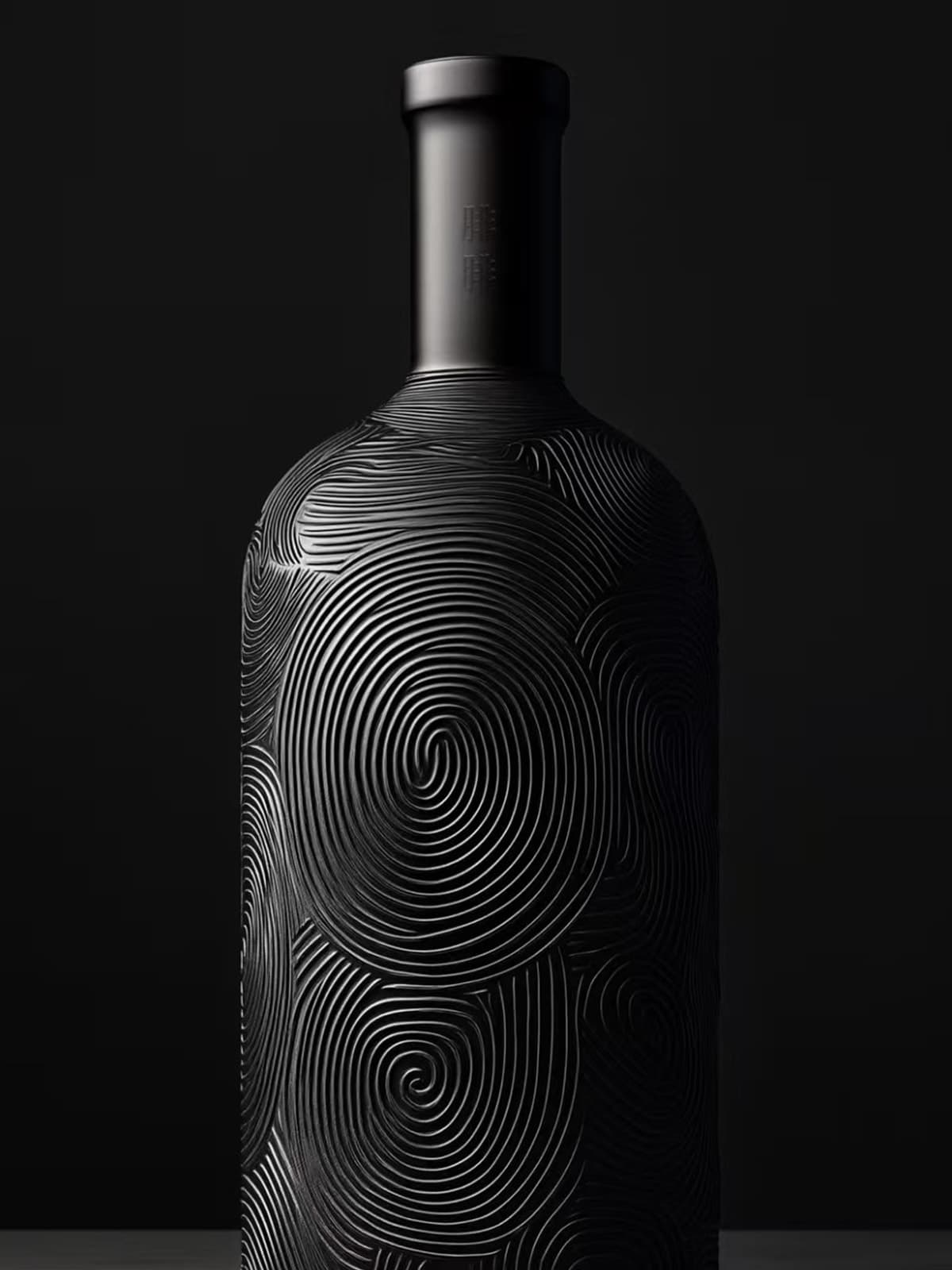 Black Grain Carving